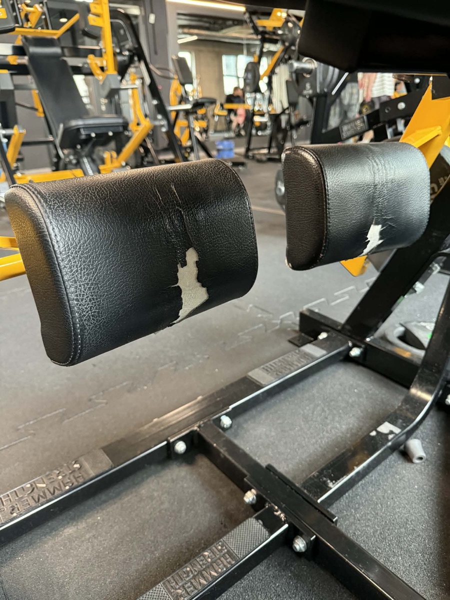 Hammer Leg Extension – przed wymianą