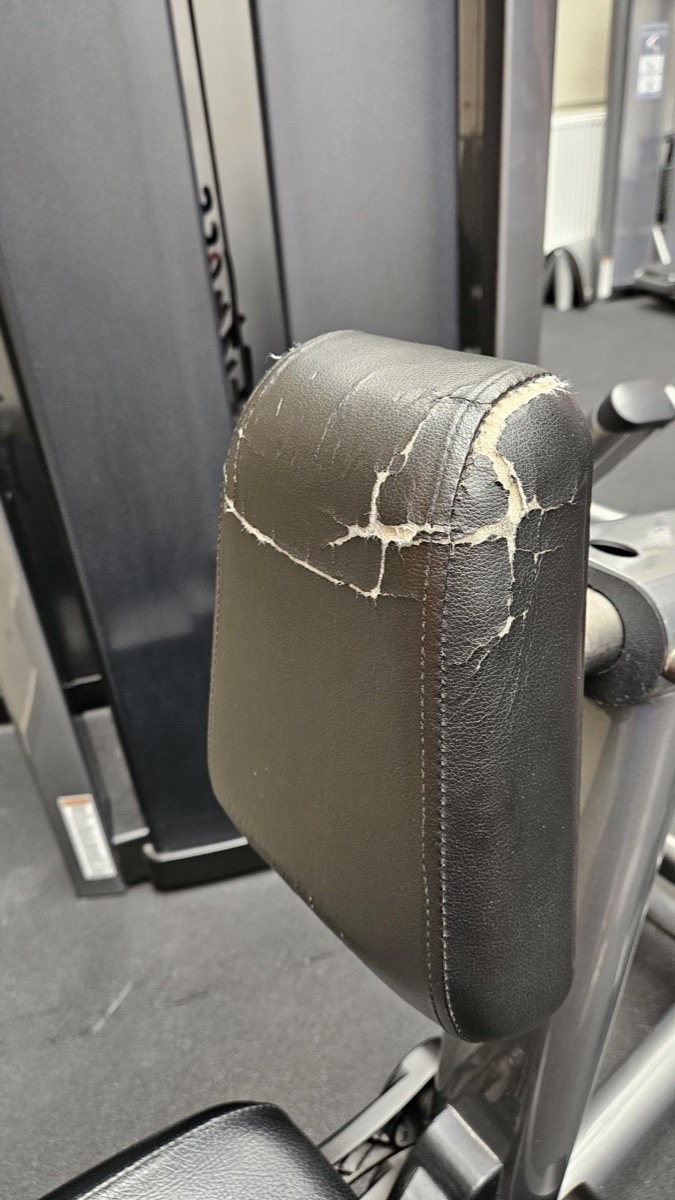 Life Fitness Row – przed wymianą